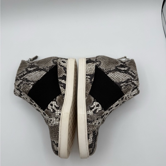 Linea Paolo Felicia Snakeskin Patterned Women's Shoes Wedge Sneaker Size 6.5M - Picture 10 of 12